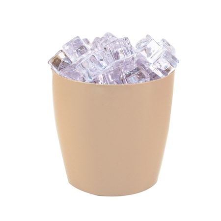 Hapco-Elmar R1500BGE-Essential3 Qt. Round Ice Bucket W/O Handles, Beige, PK 36 R1500BGE